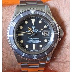 RARE ROLEX SUBMARINER 5513 /5512/1680 FADED INSERT INLAY TRITIUM