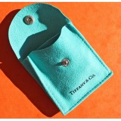 Tiffany & Co Accessoire mini suédine pochette pièces, bijouc, montres, cadrans, aiguilles, maillons, fermoirs, bague, cadeau