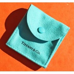 Tiffany & Co Accessoire mini suédine pochette pièces, bijouc, montres, cadrans, aiguilles, maillons, fermoirs, bague, cadeau