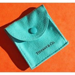 Tiffany & Co Accessoire mini suédine pochette pièces, bijouc, montres, cadrans, aiguilles, maillons, fermoirs, bague, cadeau