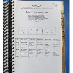 Omega Catalogue pièces de rechange GF 620-4 Fourniture et outils pour horlogers & bijoutiers pièces de rechange montres calibres