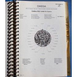 Omega Catalogue pièces de rechange GF 620-4 Fourniture et outils pour horlogers & bijoutiers pièces de rechange montres calibres
