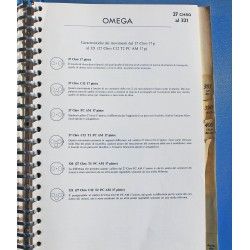 Omega Catalogue pièces de rechange GF 620-4 Fourniture et outils pour horlogers & bijoutiers pièces de rechange montres calibres