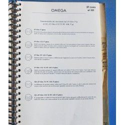 Omega Catalogue pièces de rechange GF 620-4 Fourniture et outils pour horlogers & bijoutiers pièces de rechange montres calibres