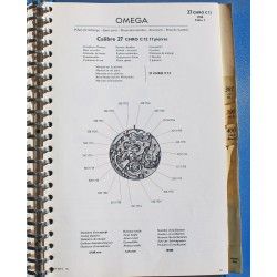 Omega Catalogue pièces de rechange GF 620-4 Fourniture et outils pour horlogers & bijoutiers pièces de rechange montres calibres