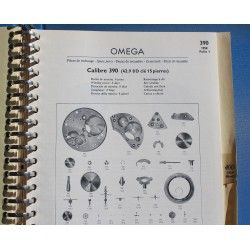 Omega Catalogue pièces de rechange GF 620-4 Fourniture et outils pour horlogers & bijoutiers pièces de rechange montres calibres