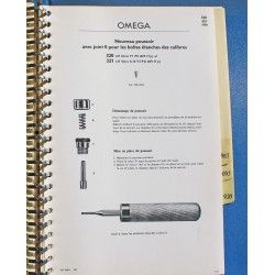 Omega Catalogue pièces de rechange GF 620-4 Fourniture et outils pour horlogers & bijoutiers pièces de rechange montres calibres