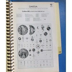 Omega Catalogue pièces de rechange GF 620-4 Fourniture et outils pour horlogers & bijoutiers pièces de rechange montres calibres