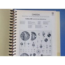 Omega Catalogue pièces de rechange GF 620-4 Fourniture et outils pour horlogers & bijoutiers pièces de rechange montres calibres