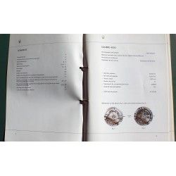 Genuine 50's & Rare Vintage Book OMEGA overview GF 620-4 Manual  Watches Spare Parts Catalogue