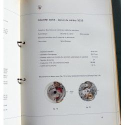 Rolex information technique Fourniture & outils horlogers pièces de rechange montres calibres 3035, 3175, 4130, 3135, 3055, 2035