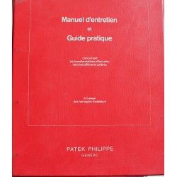 PATEK PHILIPPE Manuel d'entretien technique d'horloger rhabilleurs et guide pratique pour différents calibres, Révision montres