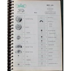 ROLEX TECHNICAL BULLETIN INFORMATION WATCHES MANUAL BOOK SERVICE CATALOG CAL 3035, 4130, 2035, 3175