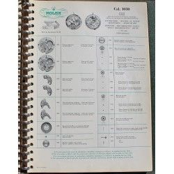 ROLEX TECHNICAL BULLETIN INFORMATION WATCHES MANUAL BOOK SERVICE CATALOG CAL 3035, 4130, 2035, 3175