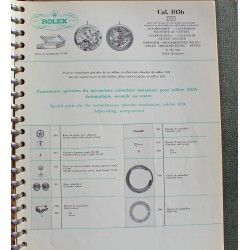 Rolex Vintage 1953 revue technique Fourniture & outils horlogers montres calibres 191, 1030, 1036 GMT,1035, 1215, 1210 