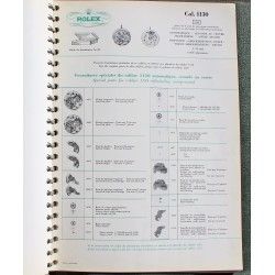 ROLEX TECHNICAL BULLETIN INFORMATION WATCHES MANUAL BOOK SERVICE CATALOG CAL 3035, 4130, 2035, 3175