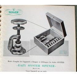 Rolex Vintage 1953 revue technique Fourniture & outils horlogers montres calibres 191, 1030, 1036 GMT,1035, 1215, 1210 