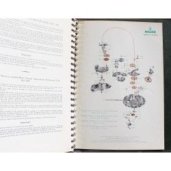 Rolex Vintage 1953 revue technique Fourniture & outils horlogers montres calibres 191, 1030, 1036 GMT,1035, 1215, 1210 