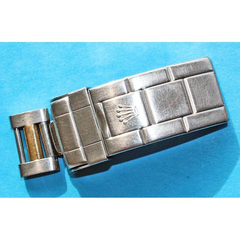 1995 Authentic Rolex clasp 18K/SS Oyster 93153 20mm Bracelet for 2Tone Submariner 16613, 168003, 16803 code U3