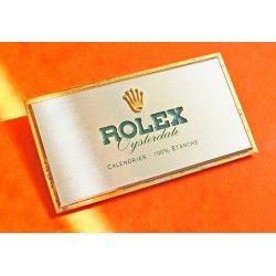 PLAQUE ROLEX GOODIES OYSTERDATE CALENDRIER ACCESSOIRES BUREAU VITRINES