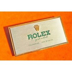 PLAQUE ROLEX GOODIES OYSTERDATE CALENDRIER ACCESSOIRES BUREAU VITRINES