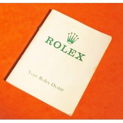 LIVRET ROLEX "YOUR ROLEX OYSTER GUARANTEE" 1971 ROLEX SUBMARINER 5512 5513 1680 RED 1665 DRSD