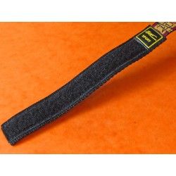 BRACELET DE MONTRE SCRATCH VELCRO NOIR 20 mm ZRC