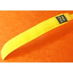 BRACELET DE MONTRE SCRATCH VELCRO JAUNE 20 mm ZRC