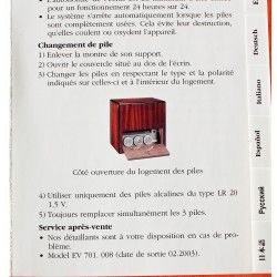 Audemars Piguet Certificat d'Origine & de garantie Montres Royal Oak Offshore Juan Pablo Montoya 26030IO.OO.D001IN.01