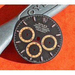 ♛ Rolex Vintage Used Tritium Black Daytona Cosmograph Watch Patrizzi Dial Zenith 16520 cal 4030 El Primero ♛