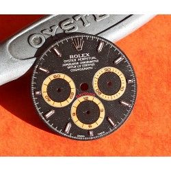♛ Rolex Vintage Used Tritium Black Daytona Cosmograph Watch Patrizzi Dial Zenith 16520 cal 4030 El Primero ♛