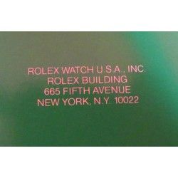 RARE LIVRET ANNEE 80 ROLEX OYSTER LADIES "OF TIME AND STYLE"