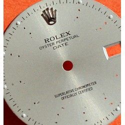 Rolex cadran Argent Oyster Perpetual Date 15000, 15010, 15037,  15038, 15053, 15200, 15203, 15210 Ø27mm Calibres 3035, 3135