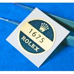 ROLEX CASE BACK STICKER 1675 for Rolex GMT MASTER VINTAGE GOODIES