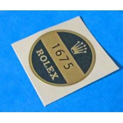 ROLEX CASE BACK STICKER 1675 for Rolex GMT MASTER VINTAGE GOODIES