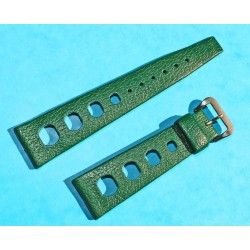 Vintage Genuine Collectible Swiss 22mm Tropic strap dive band big holes New Old Stock Ref 23322