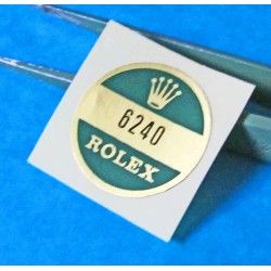 ROLEX CASE BACK STICKER DAYTONA 6240 PAUL NEWMAN for Rolex VINTAGE GOODIES