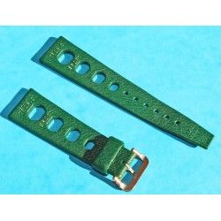 Vintage Genuine Collectible Swiss 22mm Tropic strap dive band big holes New Old Stock Ref 23322