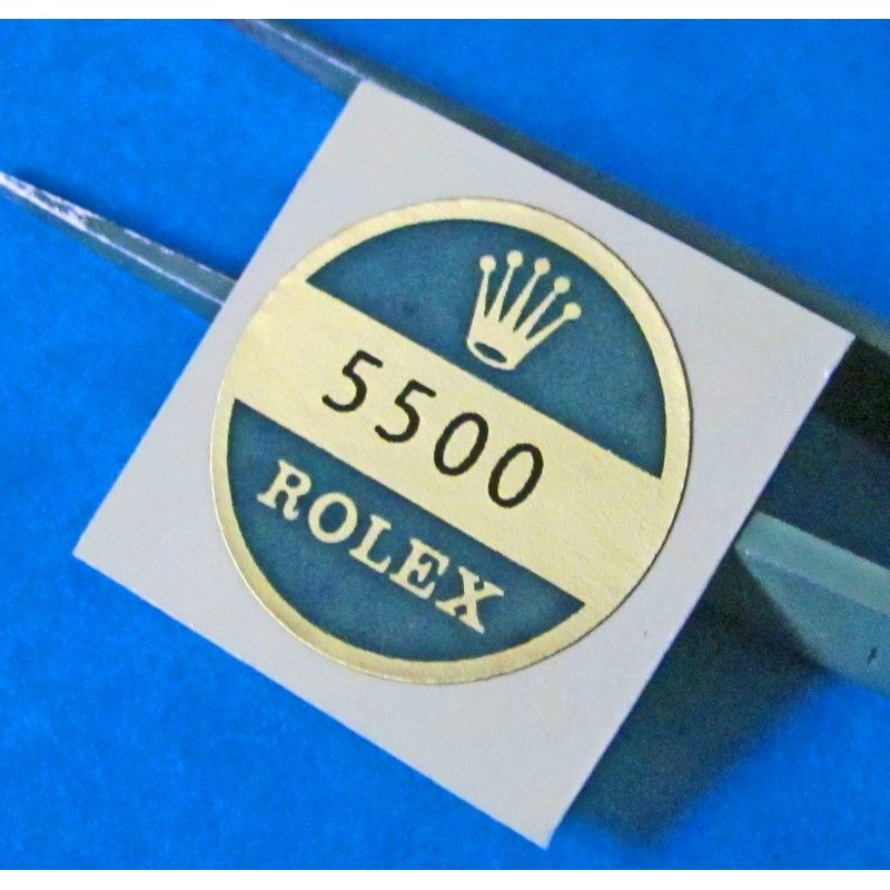 ROLEX 5500 CASE BACK STICKER EXPLORER PRECISION AIRKING Rolex VINTAGE GOODIES