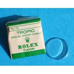 ROLEX VINTAGE N.O.S SUPERDOME TROPIC 12 PLEXIGLAS VERRE ACRYLIQUE MONTRES OYSTER 1002-1011, 1014, 1022-1039, 5500, 5501