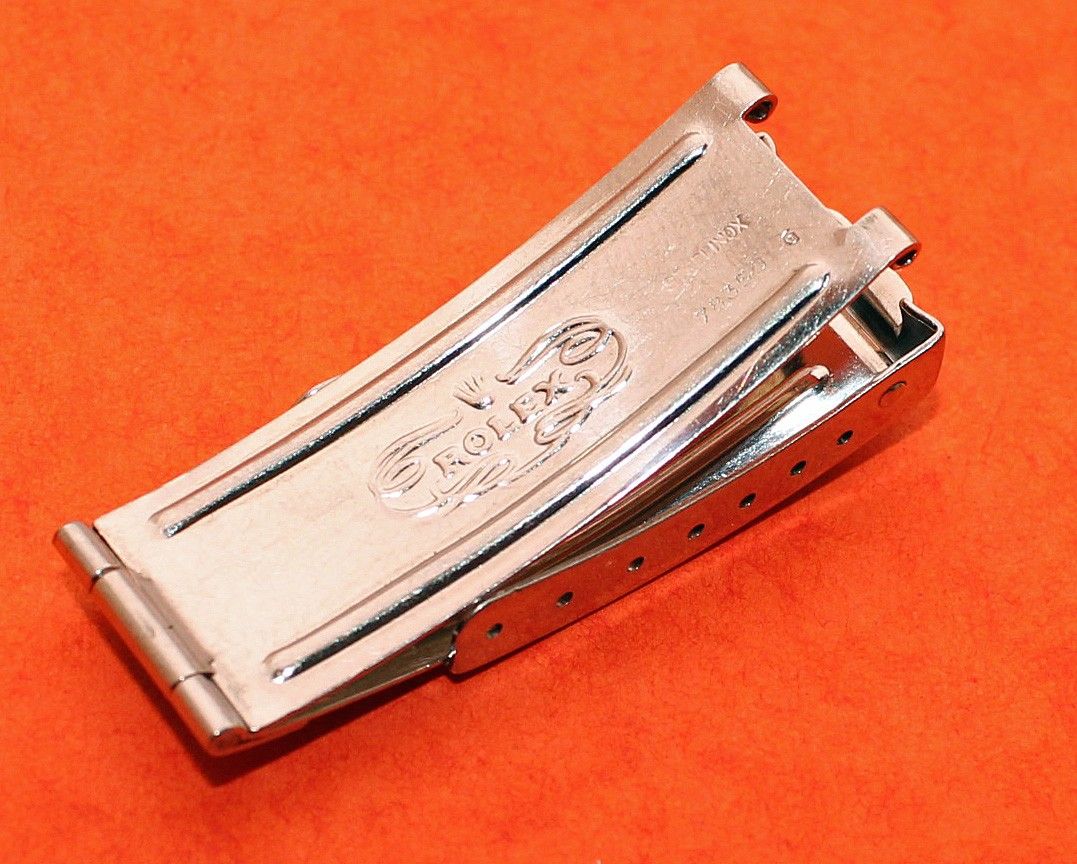 Bracelet De Montre En Acier Argenté, Fermoir Déployant - Largeur 20 Mm, Taille S - Neuf Sans étiquette