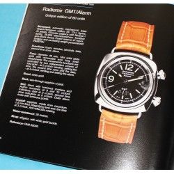 PANERAI OFFICINE CATALOGUE, LIVRET COLLECTION 1997-2003 MONTRES LUMINOR, RADIOMIR, SUBMERSIBLE, MARINA