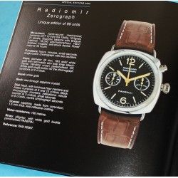 PANERAI OFFICINE CATALOGUE, LIVRET COLLECTION 1997-2003 MONTRES LUMINOR, RADIOMIR, SUBMERSIBLE, MARINA