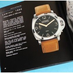 PANERAI OFFICINE CATALOGUE, LIVRET COLLECTION 1997-2003 MONTRES LUMINOR, RADIOMIR, SUBMERSIBLE, MARINA