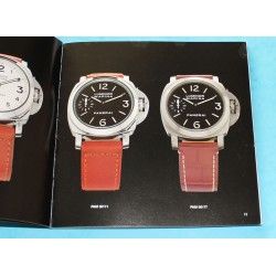 PANERAI OFFICINE CATALOGUE, LIVRET COLLECTION 1997-2003 MONTRES LUMINOR, RADIOMIR, SUBMERSIBLE, MARINA