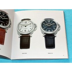 PANERAI OFFICINE CATALOGUE, LIVRET COLLECTION 1997-2003 MONTRES LUMINOR, RADIOMIR, SUBMERSIBLE, MARINA