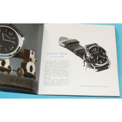 PANERAI OFFICINE CATALOGUE, LIVRET COLLECTION 1997-2003 MONTRES LUMINOR, RADIOMIR, SUBMERSIBLE, MARINA