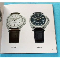 PANERAI OFFICINE CATALOGUE, LIVRET COLLECTION 1997-2003 MONTRES LUMINOR, RADIOMIR, SUBMERSIBLE, MARINA