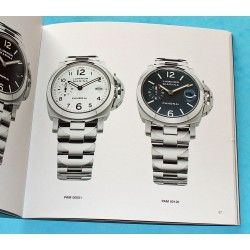 PANERAI OFFICINE CATALOGUE, LIVRET COLLECTION 1997-2003 MONTRES LUMINOR, RADIOMIR, SUBMERSIBLE, MARINA