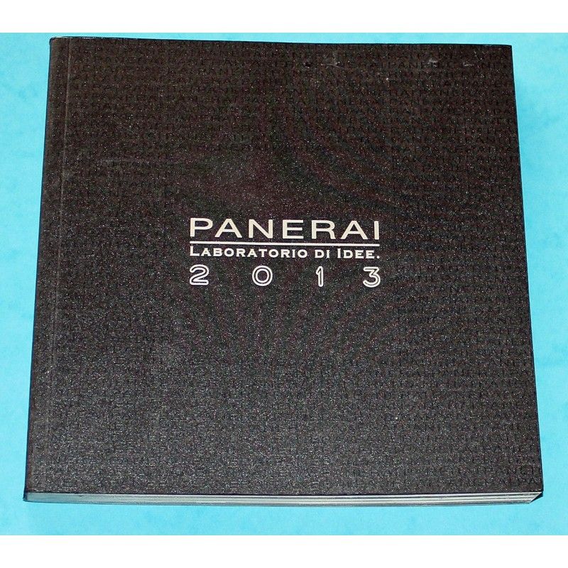 PANERAI OFFICINE CATALOGUE, LIVRET COLLECTION 1997-2003 MONTRES LUMINOR, RADIOMIR, SUBMERSIBLE, MARINA, ZEROGRAPH, MILITARE